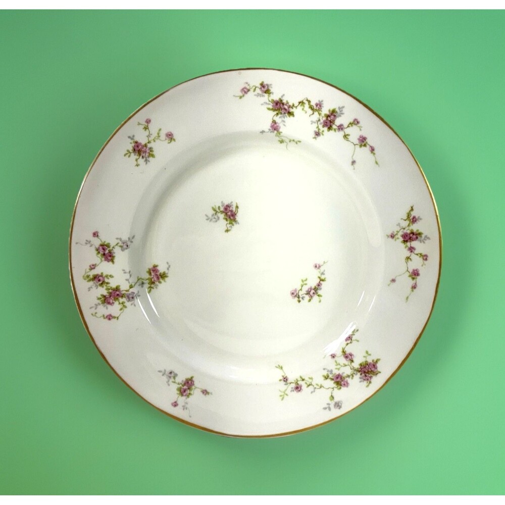 Theodore Haviland New York Pink Spray Single Vintage 10” Dinner Plate